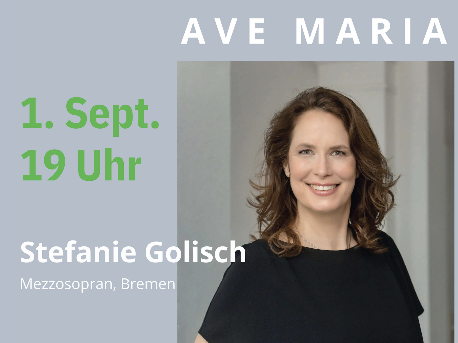 Stefanie Gollisch - AVE MARIA, Veranstaltung im FrauenKirchOrt Hildesheim